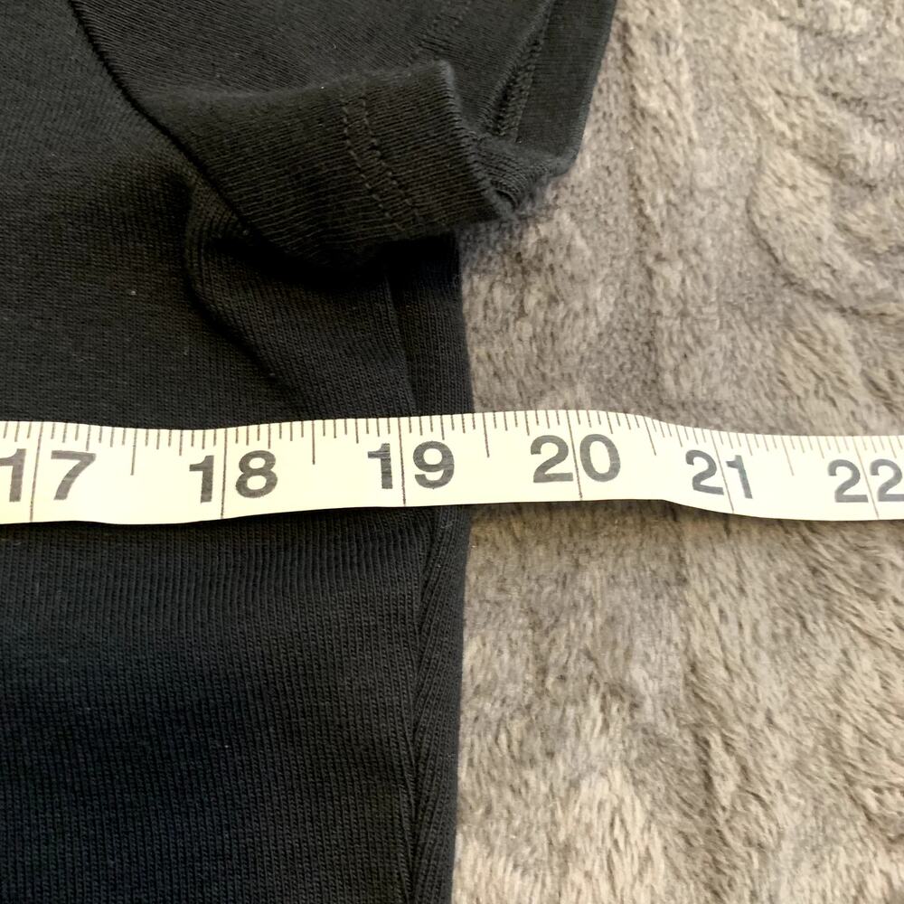 Lauren by Ralph Lauren 100% Cotton Black Short Sleeve Women's T Shirt Size XL - Picture 6 of 7